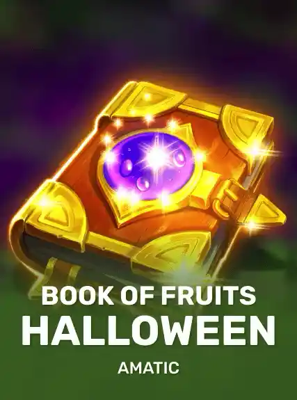 Book of Fruits Halloween game tile